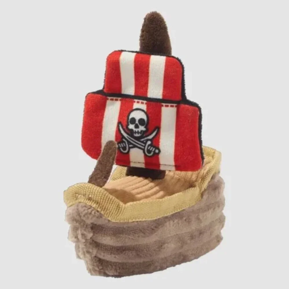 P.L.A.Y. “Paws & Planks” Pirate‎ Ship (L/XL) Plush Dog Toy (BRAND-NEW!)